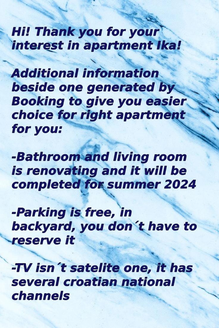 Apartment Ika باشْكا المظهر الخارجي الصورة